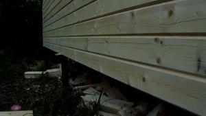 Пристройка из профилированного бруса 6х9  Отзыв о работе  5 лет в доме из бруса