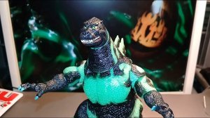 Review! 2017 Neca ( Lootcrate excl.) Reactor Glow Godzilla From 1995 Godzilla vs. Destoroyah Film!