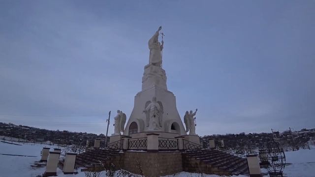 статуя Иисуса Христоса и обзор храмового комплекса в Ессентуках#21 /statue of Jesus Christ Essentuk