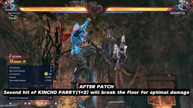 Tekken 8 Yoshimitsu Changes in Patch 1.03.01 смотреть онлайн