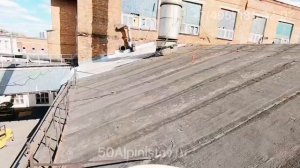 Демонтаж дымовой трубы 28 метров