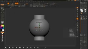 ZBrush. Как быстро сделать толщину в детали.