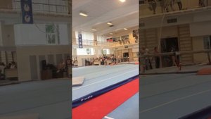 Спортивная гимнастика.Воронеж Школа Штукмана.Вольные упражнения.Дарина Голдинова