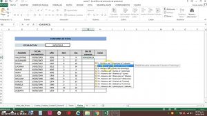 SESIÓN 7 - FÓRMULAS EXCEL(4): FECHA