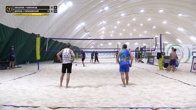 Четвертьфинал: Латыпов / Чайников VS Дерепа / Гаразовский |  MEN LIGHT A -  21.10.2023