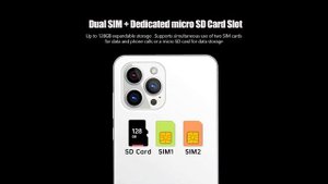 Телефон с экраном диагональю 6,7 дюйма, планшетом 12 Гб + 512 Гб, для Apple IPhone 13 Pro Max