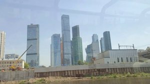 Прогулка по Москве реке на электричке