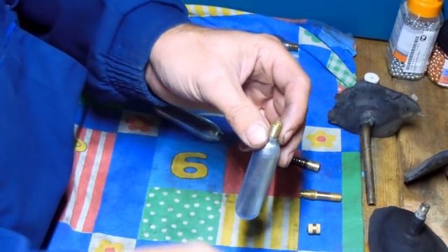 Многоразовый 12 гр  СО2 баллончик