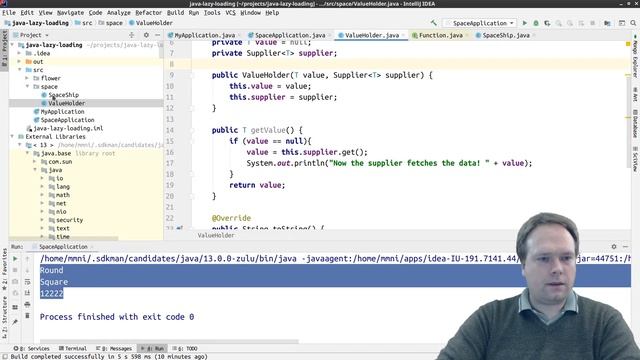 Java Lazy Loading ValueHolder смотреть онлайн