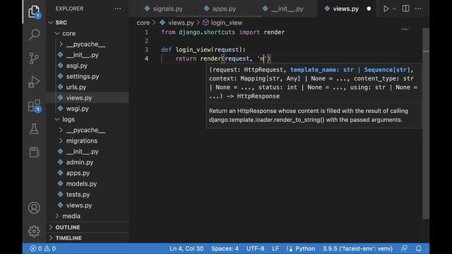 Face ID Authentication in Python Django using Face Recognition Library | Part 1