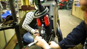 Ремонт ржавого  мотор колеса / Repair of rusty motor wheel.