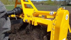 Трактор Solis 26 и почвофреза Swan agro 1,5 метра