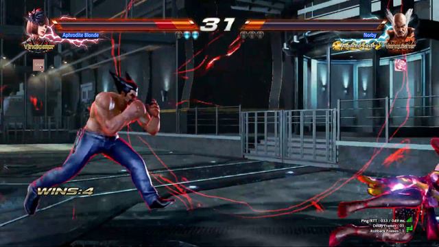 TEKKEN 7 Aphrodite Blonde (Anna Williams) gameplay after Tekken 8 2024 смотреть онлайн