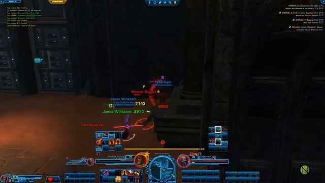 Star Wars: The Old Republic - Ossus Heroic Consume the Light Solo смотреть онлайн