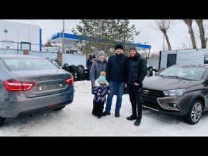 Lada Vesta седан Comfort Winter 2022г. Уехала в г.Самара!