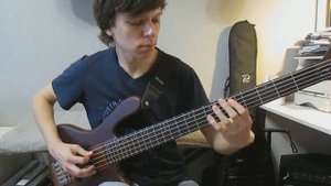 Ария - Потерянный рай (бас-кавер, bass cover)