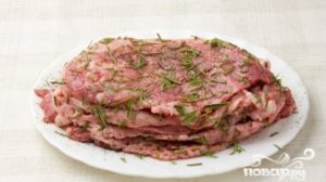 Свиная отбивная с розмарином