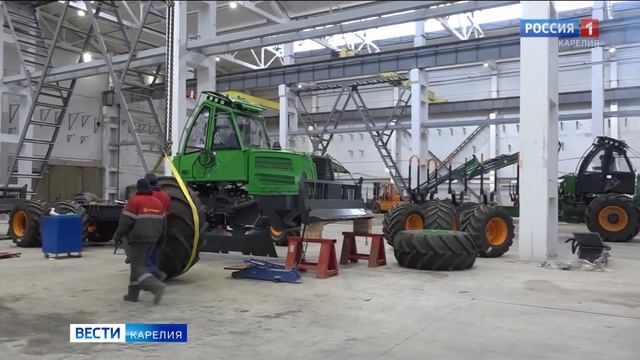 На заводе «Амкодор-Онего» завершили установку дробеструйной камеры смотреть онлайн