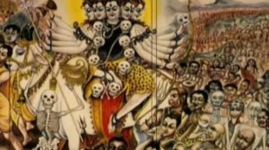 Ашватхаман призывает Шиву, и тот является перед ним