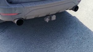 Subaru forester sh 2.0 turbo ej 205, сток трасса с катализаторами, выхлопные бочки AJS