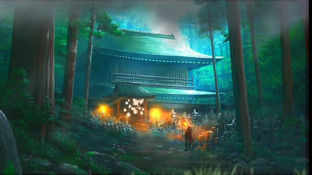 Beautiful Relaxing Asian bamboo Flute Music  _ by 陳悅 With Nature Sounds Traditional Music