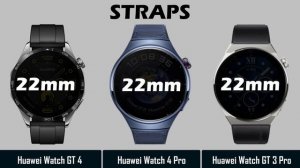 Huawei Watch GT 4 VS Huawei Watch 4 Pro VS Huawei Watch GT 3 Pro