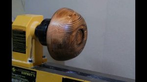 Чаша из обрезков сосны на токарном станке по дереву. Stop Motion Animation