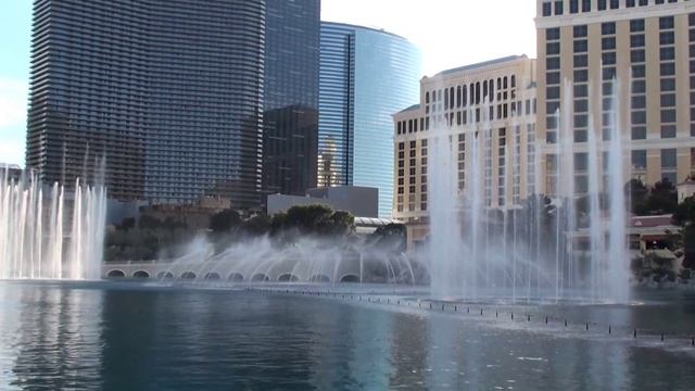 Танцующий фонтан Bellagio в Лас-Вегасе смотреть онлайн