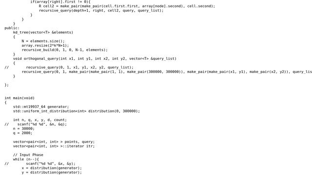Code Review: Orthogonal range search for a static kd tree смотреть онлайн