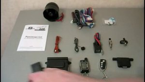 Видеообзор автомобильной сигнализации CYCLON 110