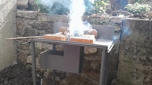 Кузнечный горн своими руками. смотреть онлайн