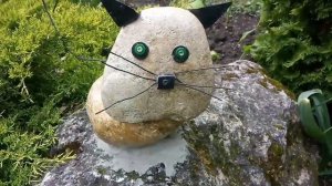 Украшаем дачный участок своими руками из бросового материала.