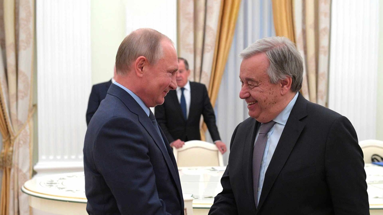 Встреча Владимира Путина с генсеком ООН. Прямая трансляция – Россия 24