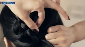 Как заплести ажурную косу