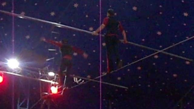 "Советский цирк" в Пскове 2015г...Канатаходцы смотреть онлайн