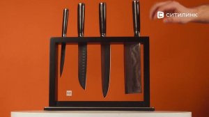 Обзор набора кухонных ножей Xiaomi HuoHou Damascus Kitchen Knife Set | Ситилинк