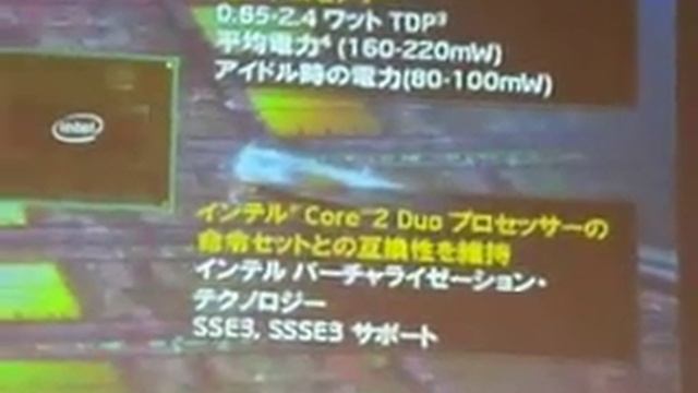 Intel Introduced "Intel Centrino Atom　processor technology"