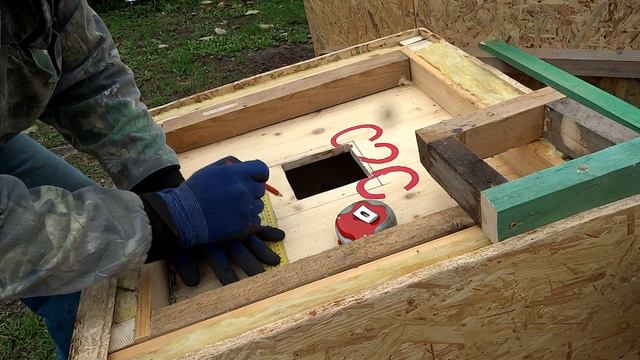 Морда Михеля в домик не проходит, увеличиваю вход. смотреть онлайн