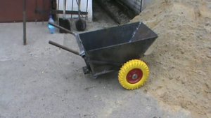 Тачка строительная своими руками