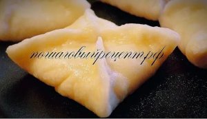 Вареники с творогом на кефире.