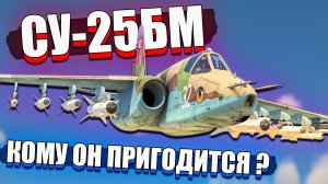 Су-25БМ Для кого подойдёт самолёт в War Thunder