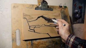 Масляная пастель и маркеры. 1-серия./Oil pastel.