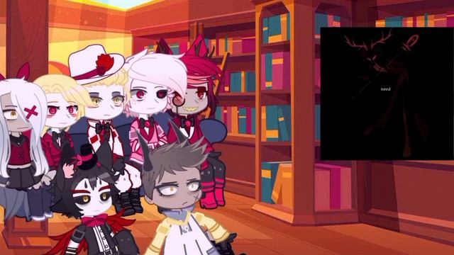Hazbin Hotel React To Alastor || Gacha React смотреть онлайн
