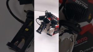 светодиодные лампы с линзой Н4 Bi Led