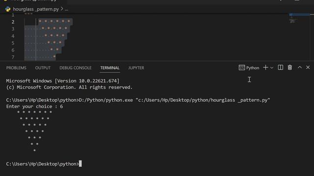 Interview Question Hourglass pattern | hourglass pattern in python | what is hourglass pattern in p смотреть онлайн