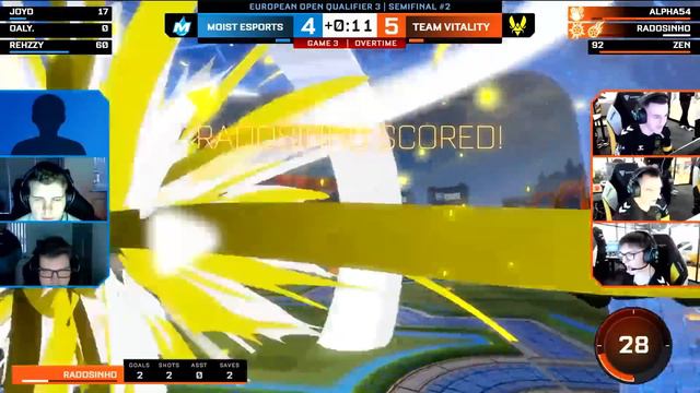 SUPER ENTERTAINING GRAND FINAL!!! EUROPE PLAYOFFS HIGHLIGHTS! | QUALIFIER #3 Rocket League Pro Play смотреть онлайн