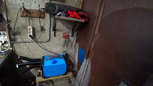 Утепление гаража, часть 1. Установка китайской дизельной автономки