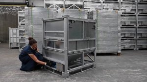 IBC Containers - How to fold and erect the GLCM 1000 litre IBC Container