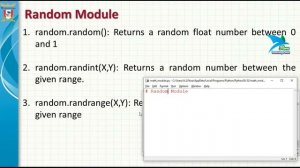 Introduction to Modules and using inbuilt modules in Python