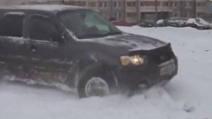 Ford Escape in snow